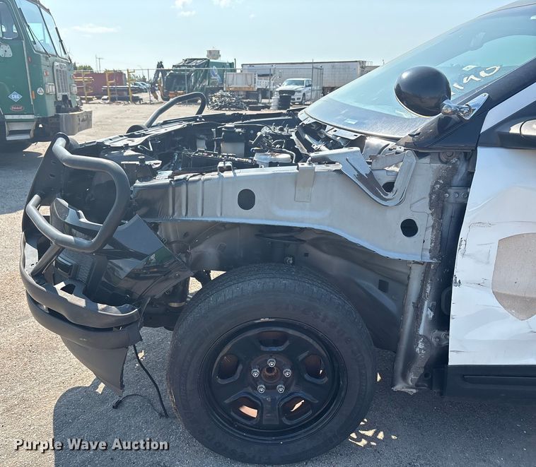 image for item EU4593 2018 Ford Explorer Police SUV