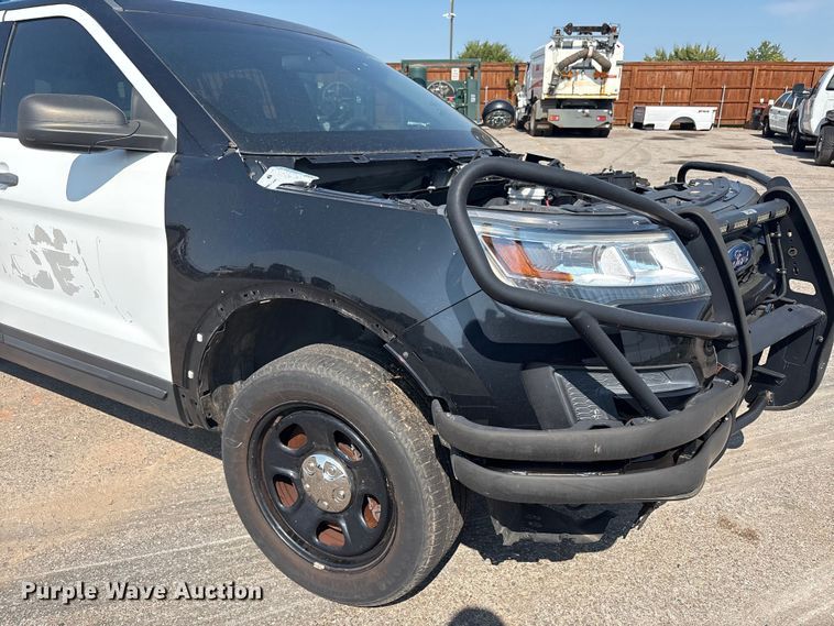 image for item EU4593 2018 Ford Explorer Police SUV