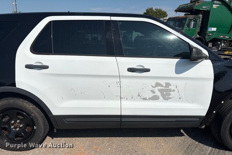 image for item EU4593 2018 Ford Explorer Police SUV