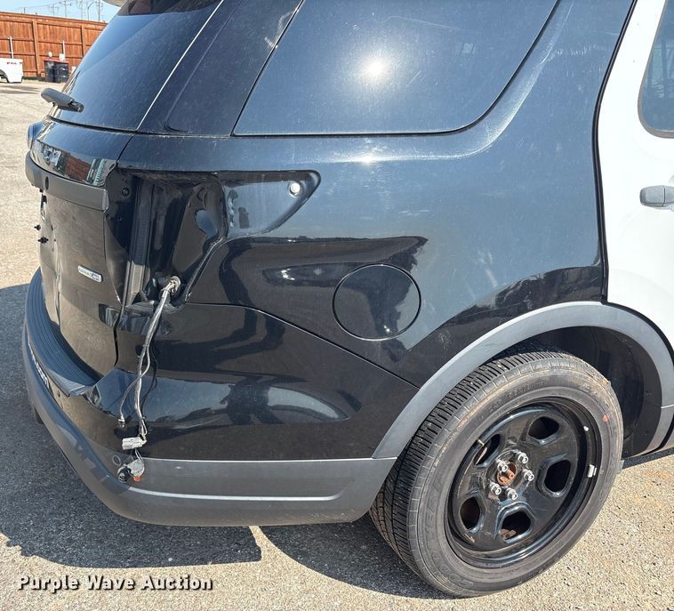 image for item EU4593 2018 Ford Explorer Police SUV