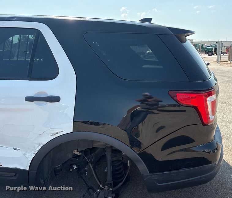 image for item EU4593 2018 Ford Explorer Police SUV