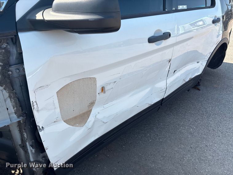 image for item EU4593 2018 Ford Explorer Police SUV