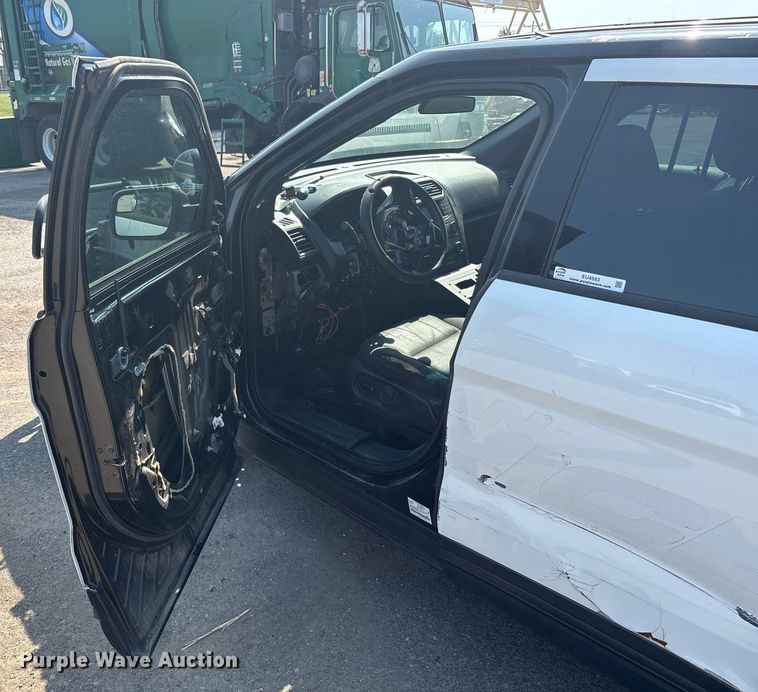 image for item EU4593 2018 Ford Explorer Police SUV