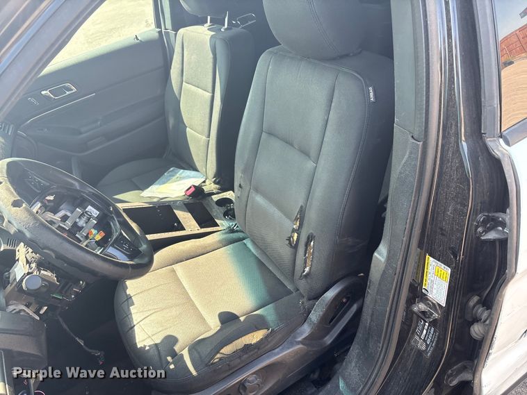 image for item EU4593 2018 Ford Explorer Police SUV