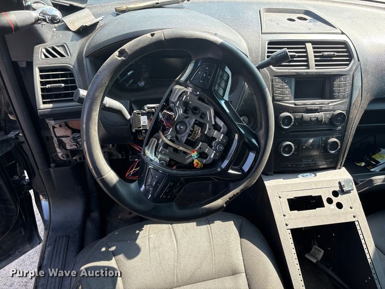 image for item EU4593 2018 Ford Explorer Police SUV