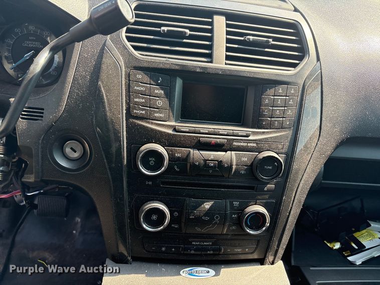 image for item EU4593 2018 Ford Explorer Police SUV