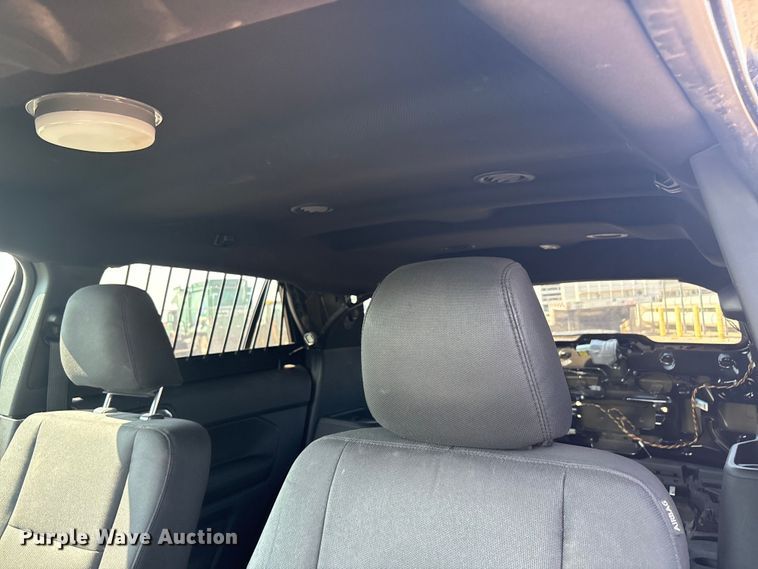 image for item EU4593 2018 Ford Explorer Police SUV