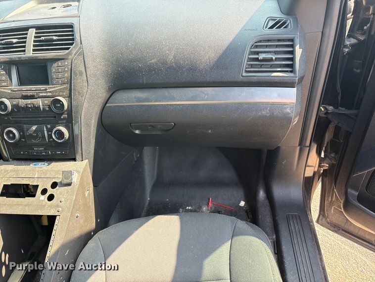 image for item EU4593 2018 Ford Explorer Police SUV