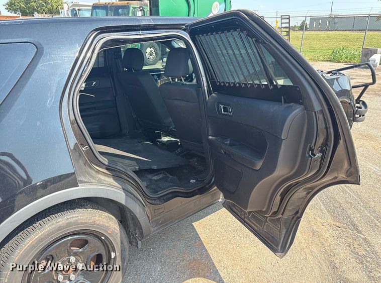 image for item EU4593 2018 Ford Explorer Police SUV
