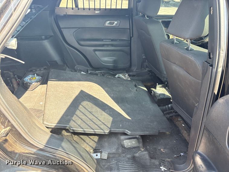 image for item EU4593 2018 Ford Explorer Police SUV