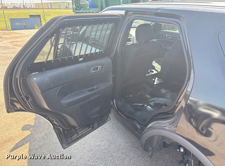 image for item EU4593 2018 Ford Explorer Police SUV