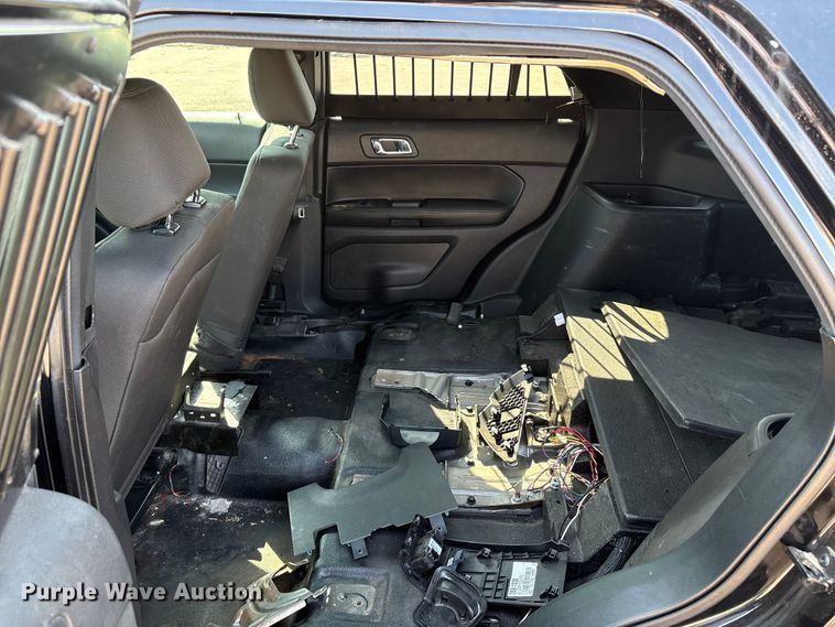 image for item EU4593 2018 Ford Explorer Police SUV