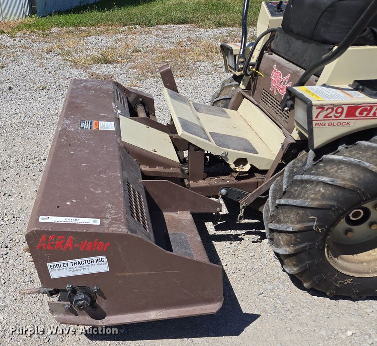 image for item EV1687 2010 Grasshopper 729BT6 ZTR lawn mower