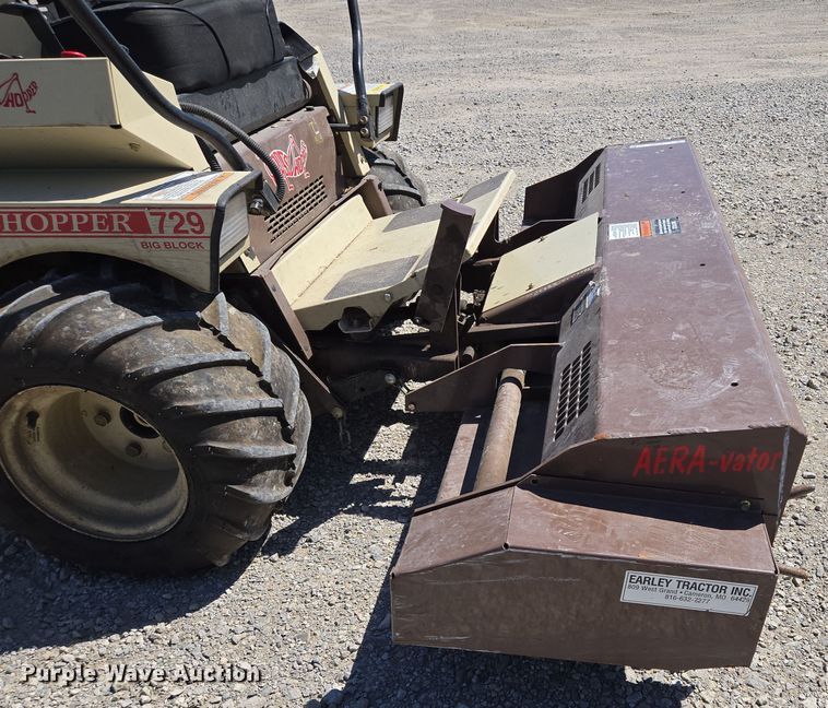 image for item EV1687 2010 Grasshopper 729BT6 ZTR lawn mower