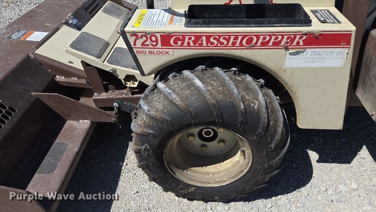 image for item EV1687 2010 Grasshopper 729BT6 ZTR lawn mower