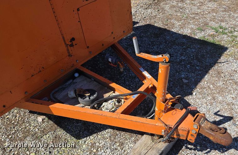 image for item EV1688 1992 Sewer Equipment Co. of America sewer jetter trailer