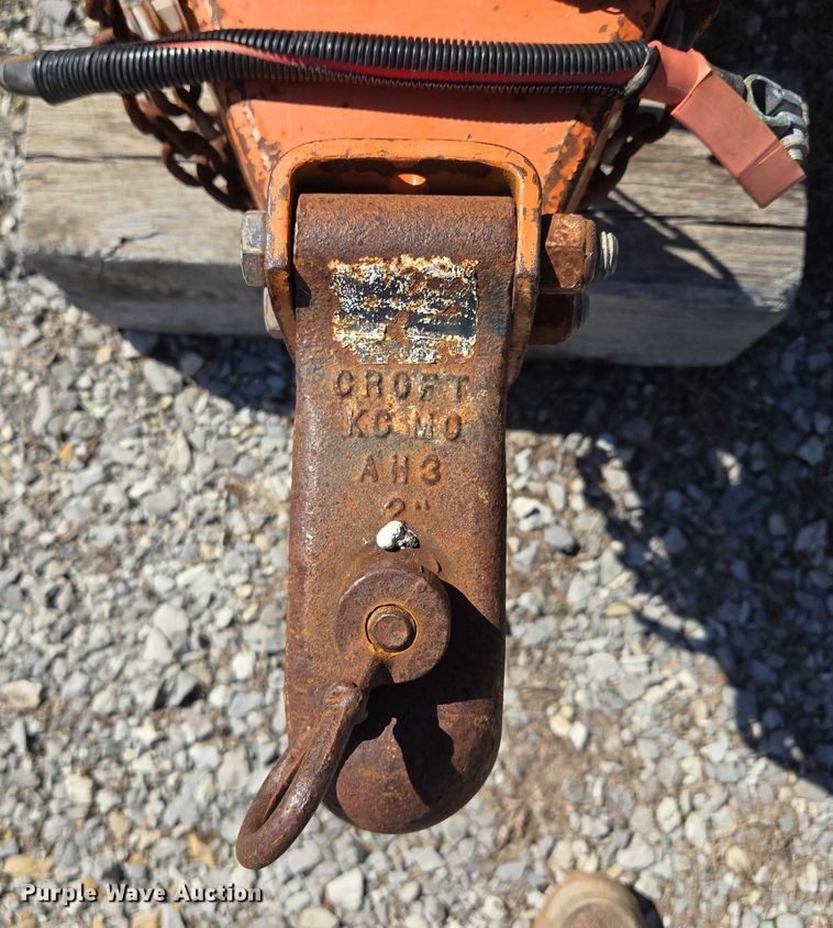 image for item EV1688 1992 Sewer Equipment Co. of America sewer jetter trailer