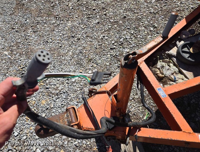 image for item EV1688 1992 Sewer Equipment Co. of America sewer jetter trailer