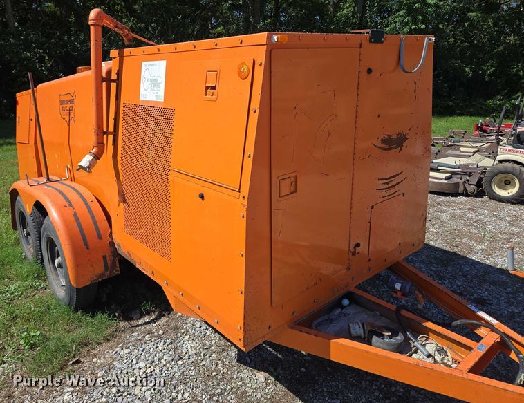 image for item EV1688 1992 Sewer Equipment Co. of America sewer jetter trailer