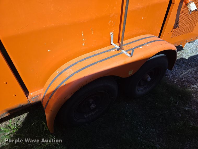 image for item EV1688 1992 Sewer Equipment Co. of America sewer jetter trailer