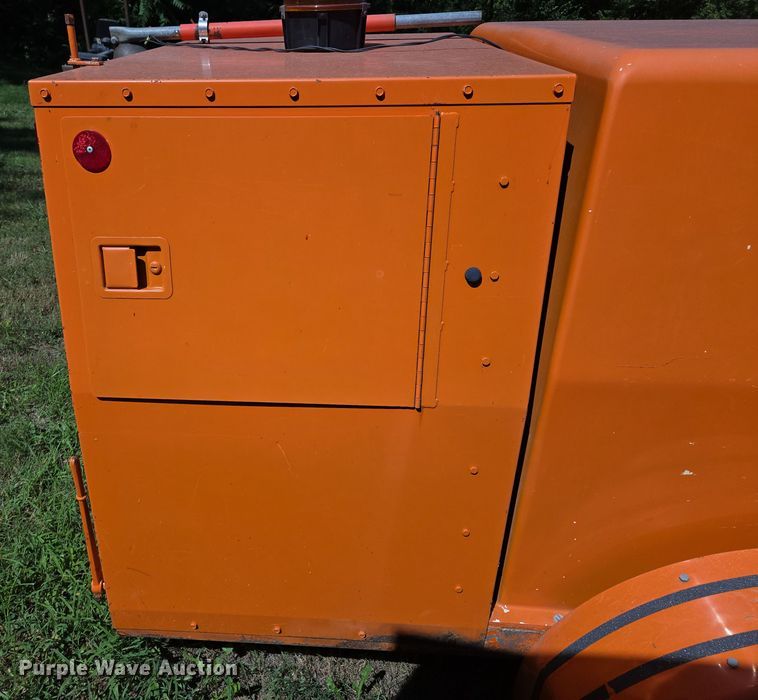 image for item EV1688 1992 Sewer Equipment Co. of America sewer jetter trailer