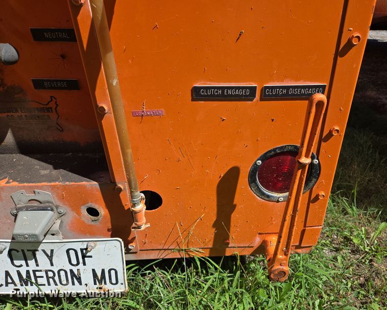 image for item EV1688 1992 Sewer Equipment Co. of America sewer jetter trailer