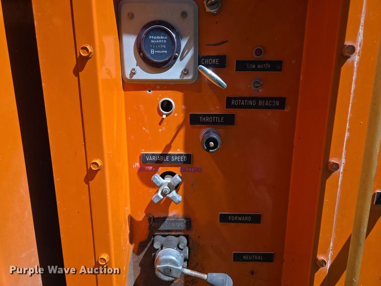 image for item EV1688 1992 Sewer Equipment Co. of America sewer jetter trailer