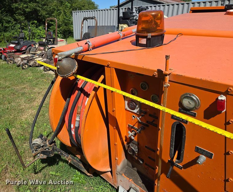 image for item EV1688 1992 Sewer Equipment Co. of America sewer jetter trailer
