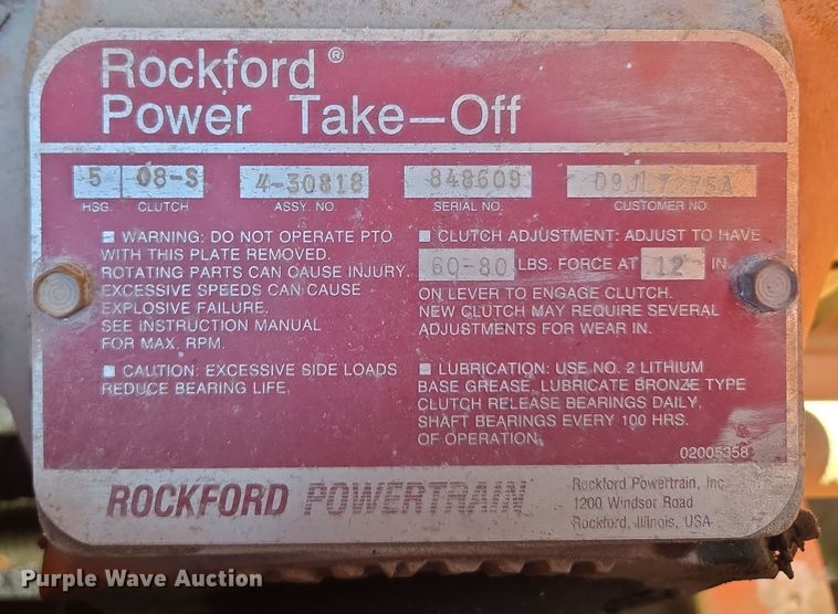 image for item EV1688 1992 Sewer Equipment Co. of America sewer jetter trailer