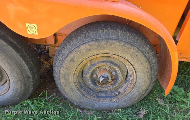 image for item EV1688 1992 Sewer Equipment Co. of America sewer jetter trailer