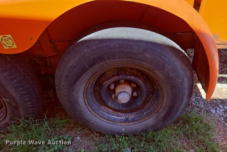 image for item EV1688 1992 Sewer Equipment Co. of America sewer jetter trailer