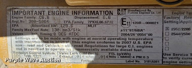 image for item EV1689 2007 Sewer Equipment vacuum excavator