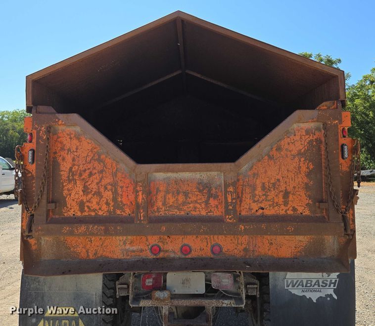 image for item EV1690 1987 Ford F700 dump truck