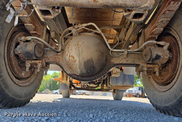 image for item EV1690 1987 Ford F700 dump truck