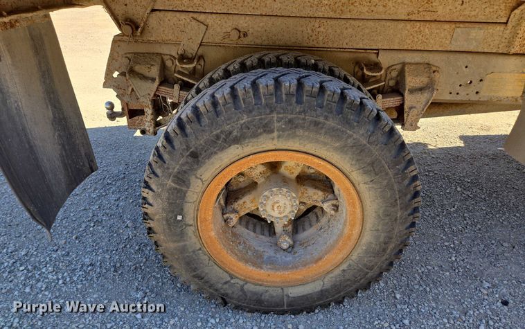 image for item EV1690 1987 Ford F700 dump truck