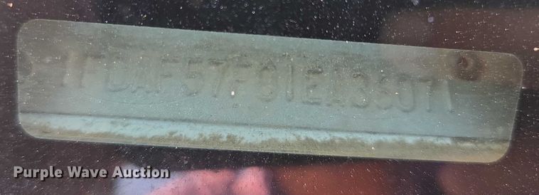 image for item EV1694 2001 Ford F550 Super Duty bucket truck