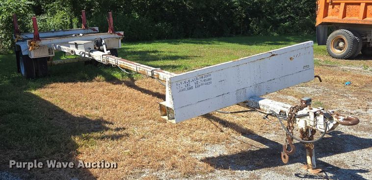image for item EV1697 1999 Brindle pole trailer