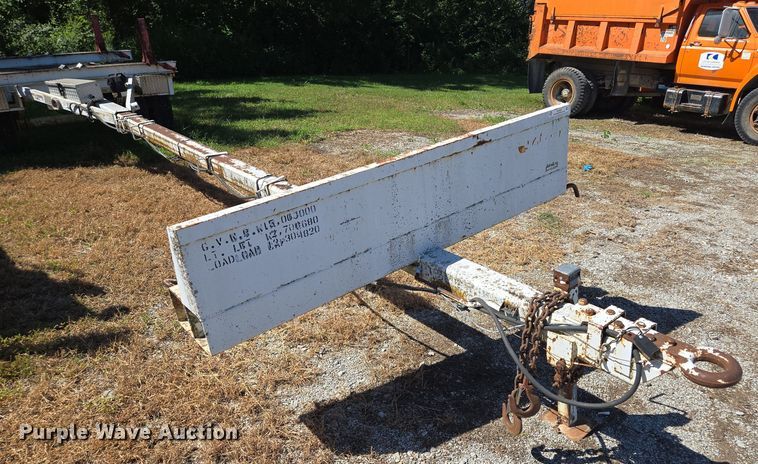 image for item EV1697 1999 Brindle pole trailer