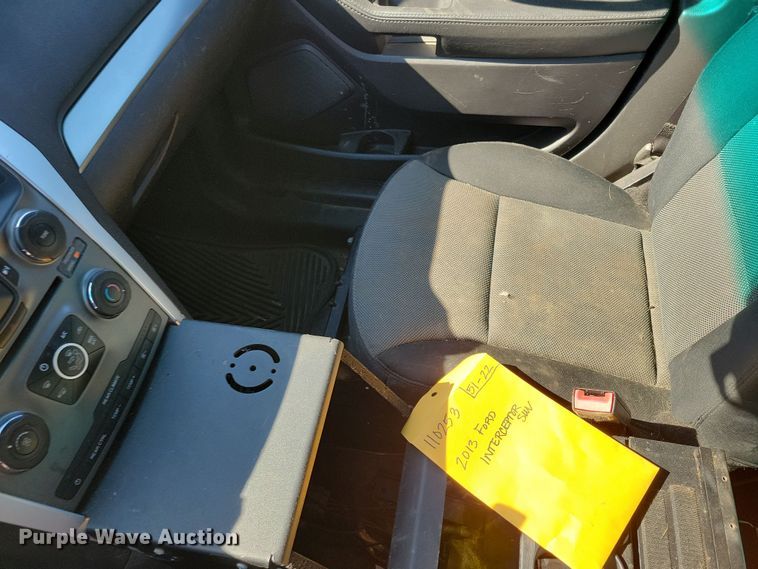 image for item NB9907 2013 Ford  Explorer Police Interceptor  SUV