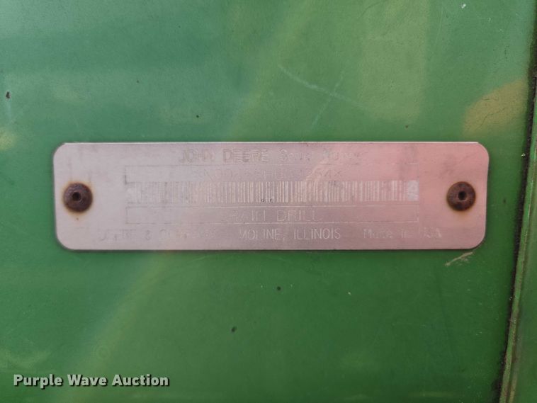 image for item DR2596 John Deere  455 grain drill