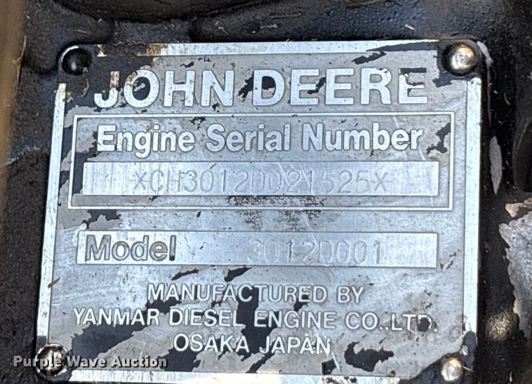 image for item DT3341 John Deere 3215B reel mower