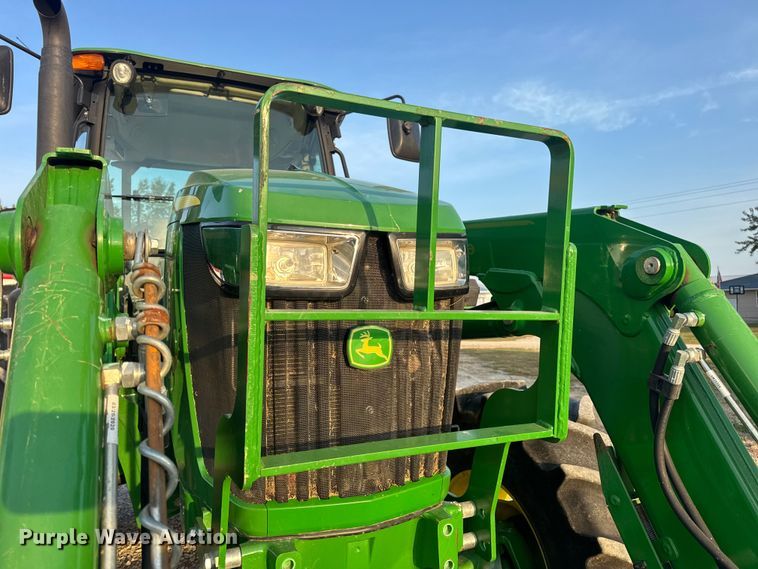 image for item DW6606 2019 John Deere 6105E MFWD tractor