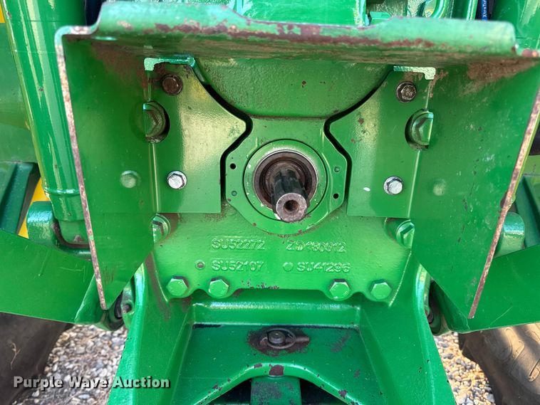 image for item DW6606 2019 John Deere 6105E MFWD tractor