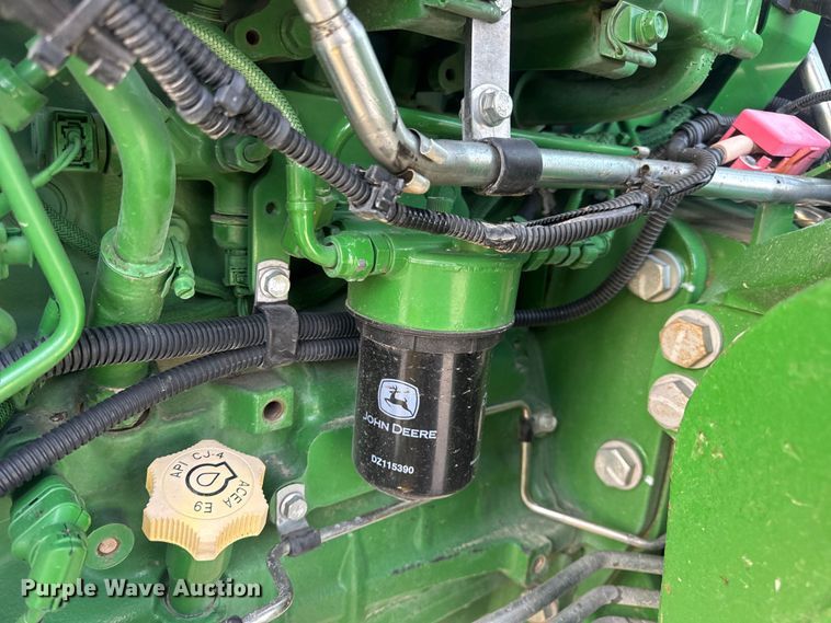image for item DW6606 2019 John Deere 6105E MFWD tractor