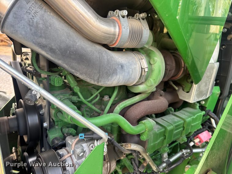 image for item DW6606 2019 John Deere 6105E MFWD tractor