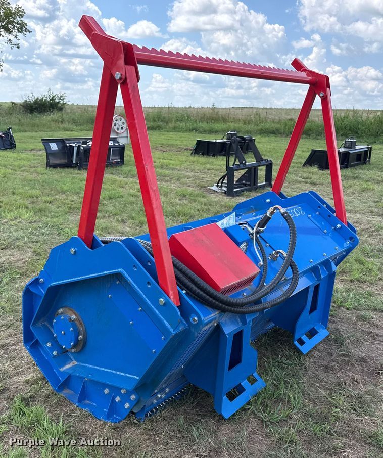 image for item DZ4237 2025 AGT SSFM81 skid steer drum mulcher