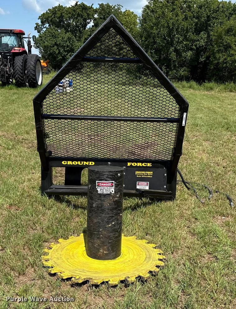 image for item DZ4242 Ground Force HPP970HR42 skid steer tree saw