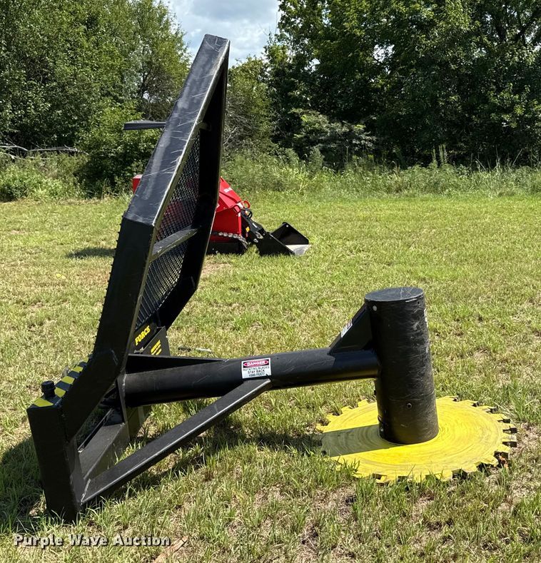 image for item DZ4242 Ground Force HPP970HR42 skid steer tree saw