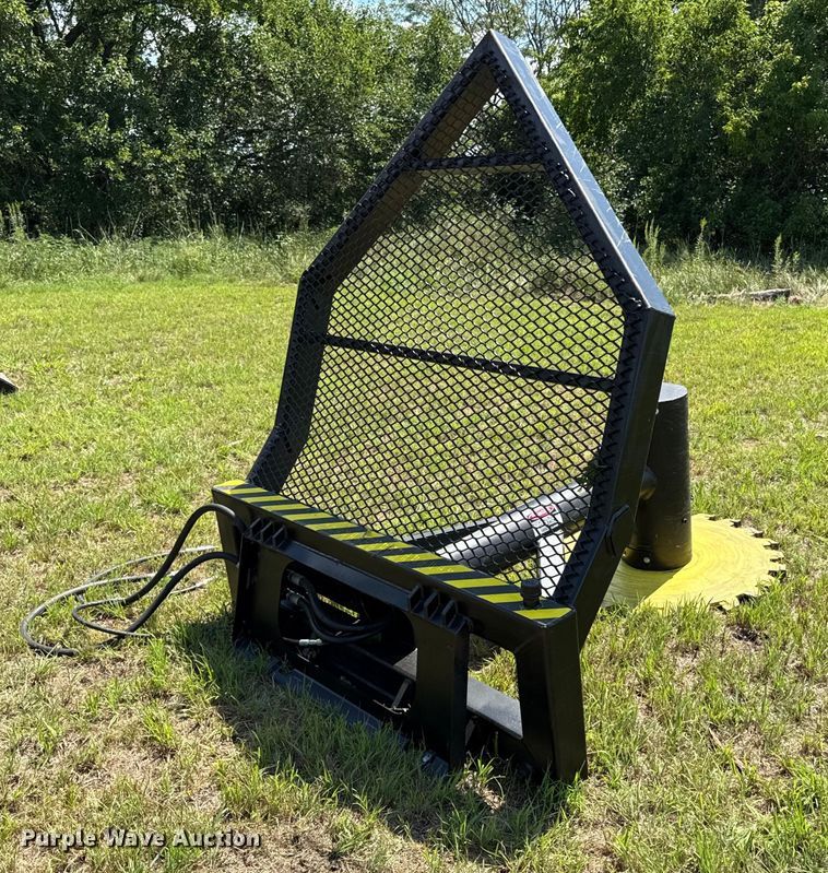 image for item DZ4242 Ground Force HPP970HR42 skid steer tree saw