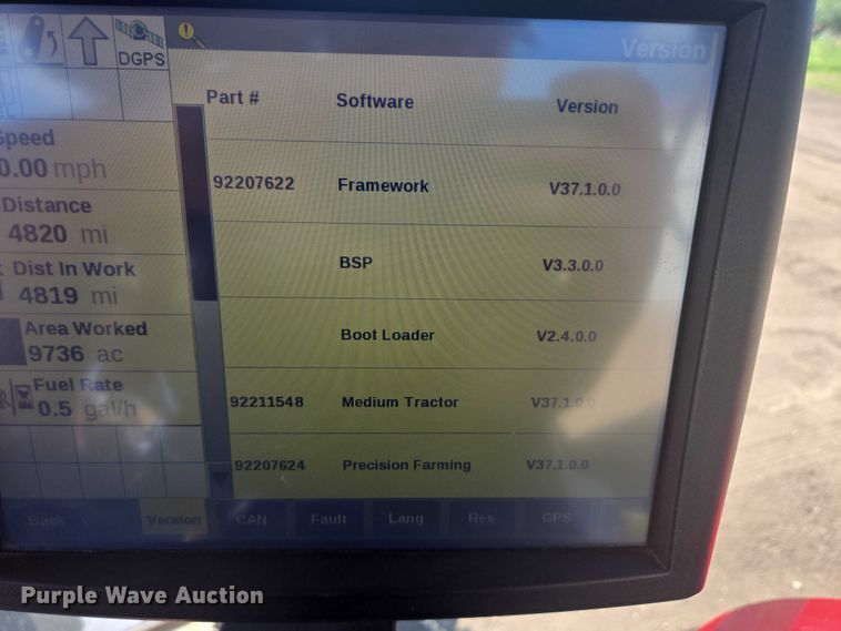 image for item EB1012 2023 Case IH Puma 185 MFWD tractor